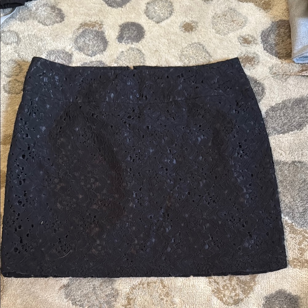 Black Mini Pencil Skirt for Cocktail Nights